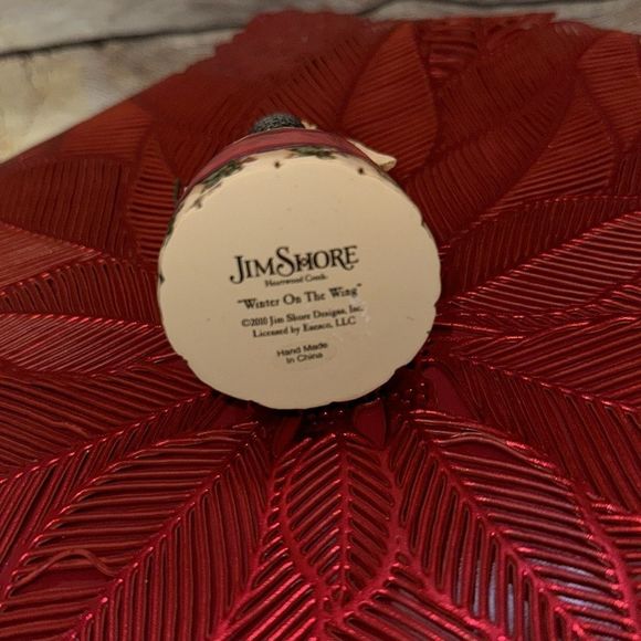 Jim Shore Angel‎ Ornament Winter On The Wing Heartwood Creek Miniature 2010 - Picture 5 of 6